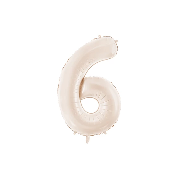 Lufi 6-os szám fólia 86 cm világos meleg szürke