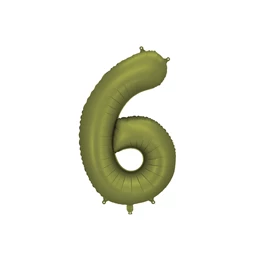 Lufi 6-os szám fólia 86 cm olíva