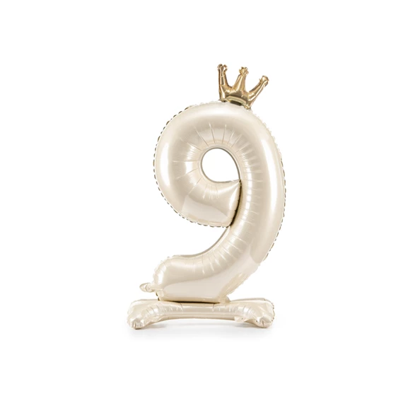 Lufi 9-es szám álló fólia 84 cm világos krém