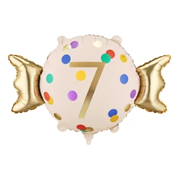 Lufi cukorka 7-es fólia 61x37 cm mix