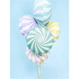 Lufi cukorka fólia 35 cm menta