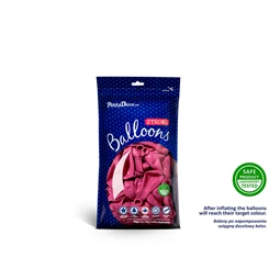 Lufi erős 12 cm pasztell pink S/100