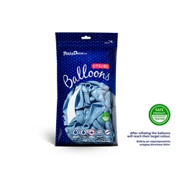 Lufi erős 23 cm metál babakék S/100