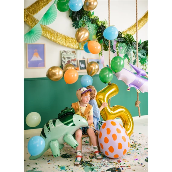 Lufi erős 30 cm pasztell mandarin narancs S/100