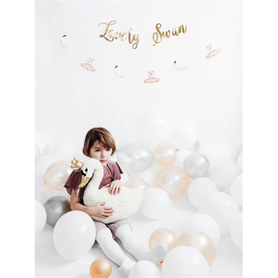 Lufi erős 30 cm pasztell tiszta fehér S/50