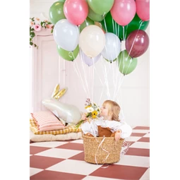 Lufi erős 30 cm pasztell világos ködös kék S/100