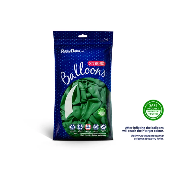 Lufi erős 30 cm pasztell zöld S/50