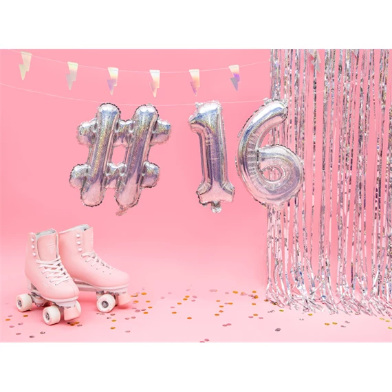 Lufi fólia # 35 cm irizáló