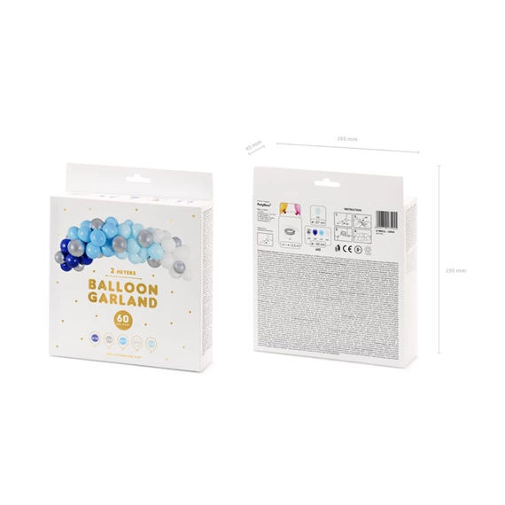 Lufi girland kék 200 cm S/60