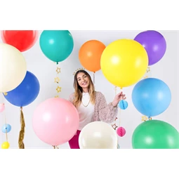 Lufi kerek 60 cm pasztell zöld