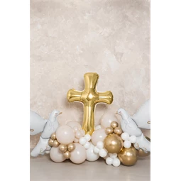 Lufi kereszt fólia 103,5x74,5 cm arany