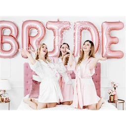 Lufi menyasszony fólia 280x86 cm rózsaarany