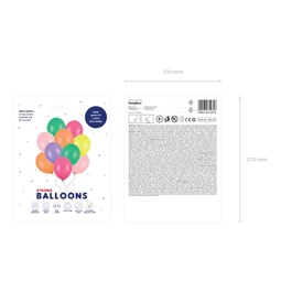 Lufi műanyag 30 cm színes S/10