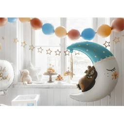 Lufi összekapcsolható 33 cm világoskék S/20