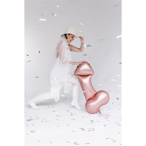 Lufi pénisz fólia 55,5x112 cm rózsaarany