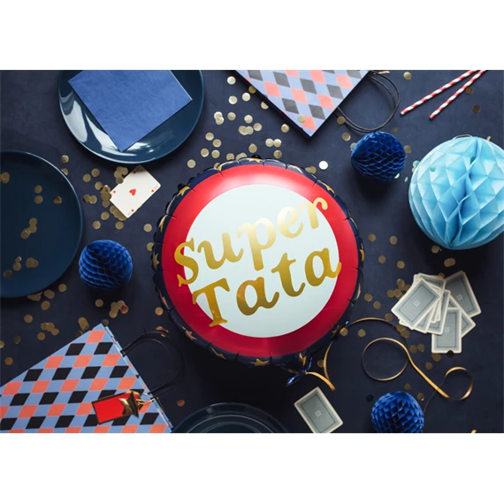 Lufi super tata fólia 45 cm mix