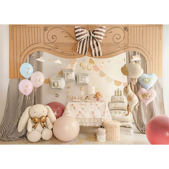 Lufi szív alakú ``Egy`` 45 cm világos rózsaszín