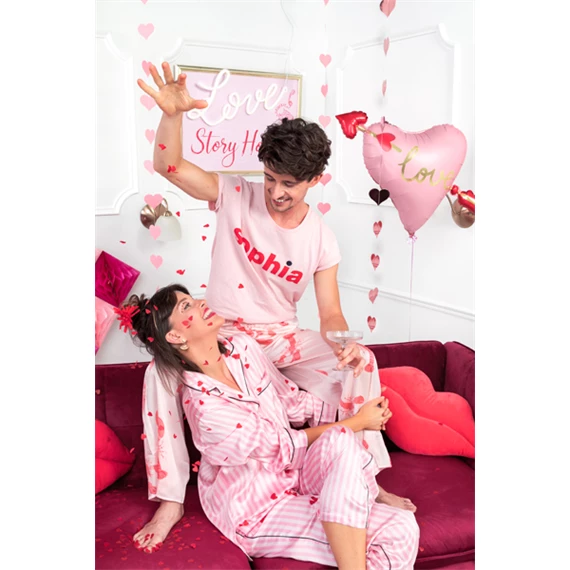 Lufi szív nyíllal fólia 76x55 cm