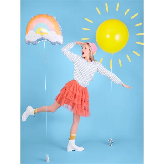 Lufi szivárvány fólia 55x40 cm mix