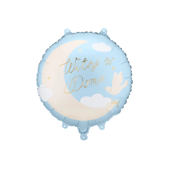 Lufi tábla Welcome Home 35x35 cm világoskék