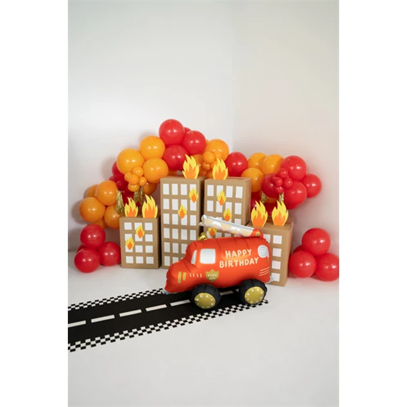 Lufi tűzoltóautó fólia, mix, 67x53 cm