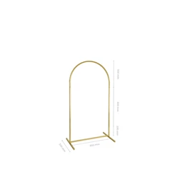 Háttérállvány mini ív arany 80x150 cm
