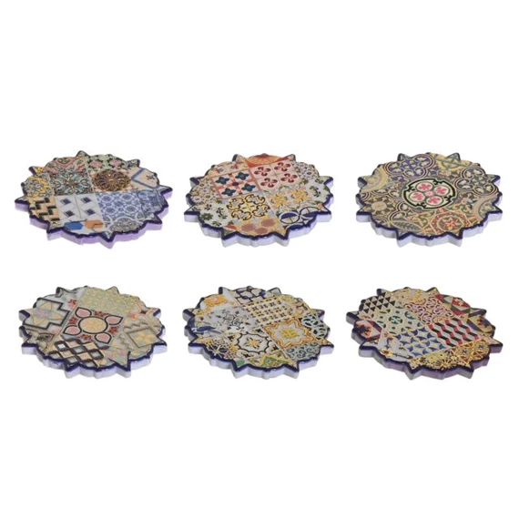 Mágnes 7,5x0,7x7,5 cm 6 féle