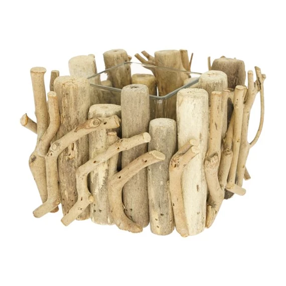 Mécsestartó szögletes 16x16x10 cm