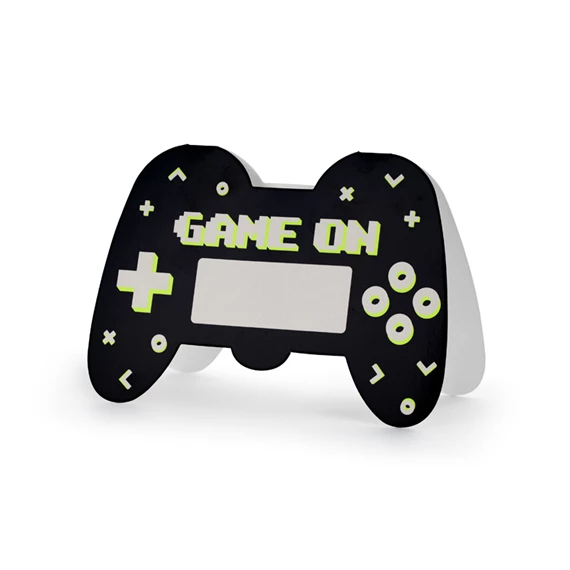 Meghívók gamepad formában, vegyes S/6