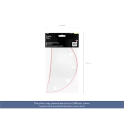 Méhsejt dekor gömb lila 30 cm