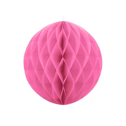 Méhsejt dekor gömb rózsaszín 30 cm