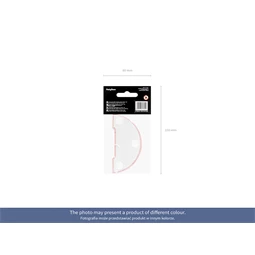 Méhsejt dekor gömb szalmaszín 10 cm