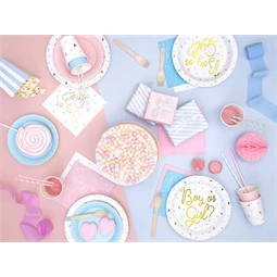 Méhsejt dekor gömb világos rózsaszín 10 cm