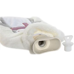 Melegvizes palack, pingvin és jegesmedve mintás 21x5x34 cm 2 féle