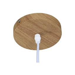 Mennyezeti lámpa rattan 40x40x30 cm