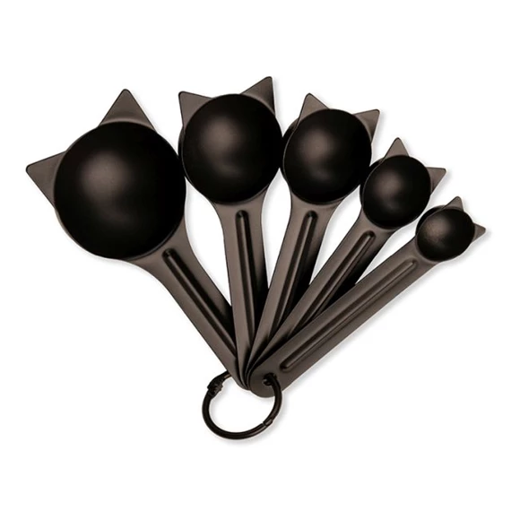 Mérőkanál szett, macskás