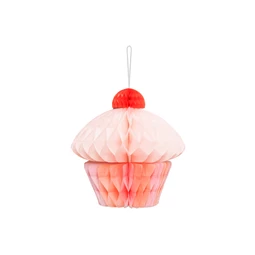 Mézeskalács papír dekoráció cupcake 20 cm