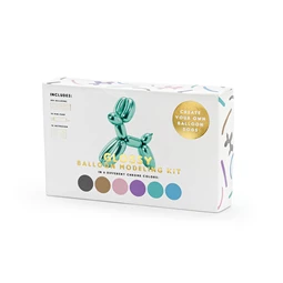 Modellező fényes lufi 130 cm pumpával, mix S/30