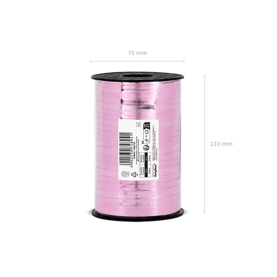 Műanyag szalag rózsaszín 5 mm x 225 m