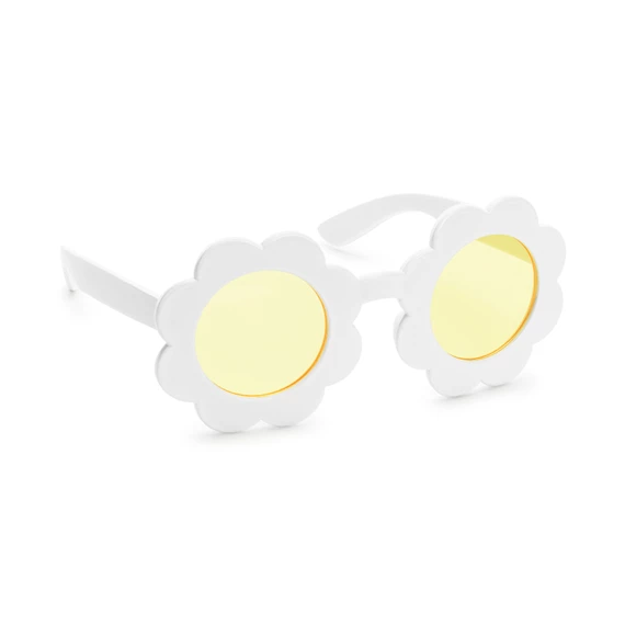 Napszemüveg daisy, 13 cm széles, 6 cm magas, 13 cm szárhossz