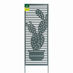 Növényfuttató kaktusz mintával 33x98x22 cm