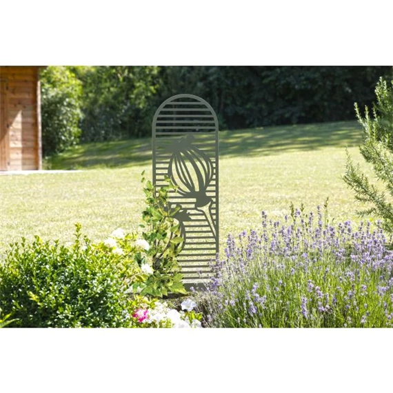 Növényfuttató mákgubó mintával 33x98x22 cm