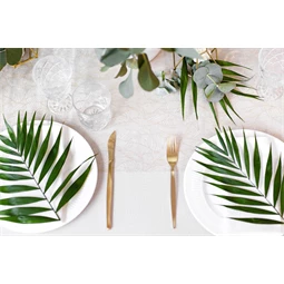 Nyomtatott organza fehér 0,48 cm x 9 m