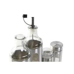 Olaj- és ecettartó szett 22x5,4x22 cm S/4