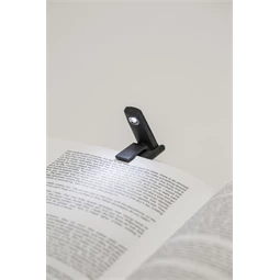 Csiptetős olvasólámpa, LED-es, összecsukható, mini
