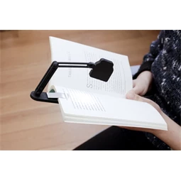 Csiptetős olvasólámpa, LED-es, mini 10x3x15 cm