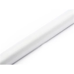 Organza sima fehér 0,36 cm x 9 m