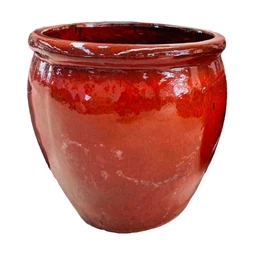 Óriás kaspó gömbölyű kül-, beltéri, fagyálló 40x40 cm