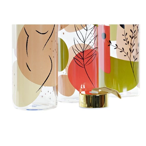 Palack 6,5x6,5x23 cm 550 ml 3 féle