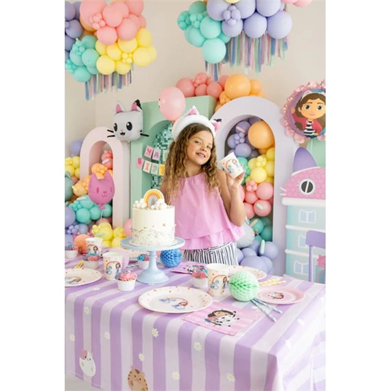 Papír asztalterítő Gabby babaháza, 180 x 120 cm